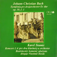 Symfonia Pre Dvojorchester Es Dur, Op. 18, C. 1 / Koncert C. 4 Pre Dva Klarinety A Orchester