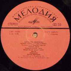 Ансамбль "Мелодия" Играет Танго Оскара Строка Без обложки