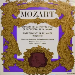 Concert Nr. 23 Pentru Pian Și Orchestră În La Major / Divertisment În Re Major (Fragmente)