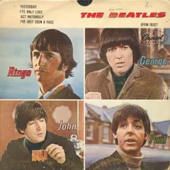 Yesterday / I've Just Seen A Face / Act Naturally / It's Only Love (7 Дюймов)