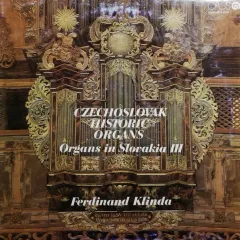 Czechoslovak Historic Organs. Organs In Slovakia III
