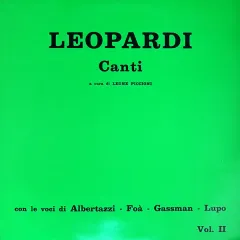 Albertazzi, Foà, Gassman, Lupo - Canti Vol. II