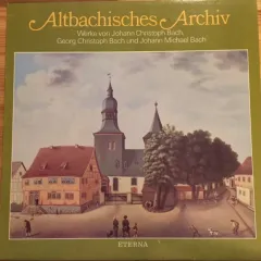 Kantaten Aus Dem Altbachischen Archiv