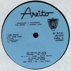 Que Pista Без обложки 1983 CUBA