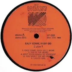 Easy Come, Easy Go Без обложки