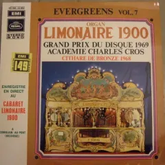 Evergreens Vol. 7 Organ Limonaire 1900