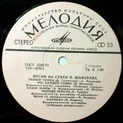 Песни На Стихи Игоря Шаферана