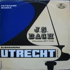 Keyboard Works - J.S.Bach 30 Inventions, BWV 772-801 EX- PL