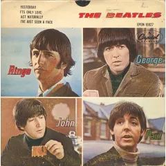 Yesterday / I've Just Seen A Face / Act Naturally / It's Only Love (7 Дюймов)