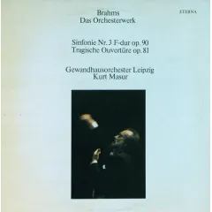 Sinfonie Nr. 3 F-dur Op. 90 / Tragische Ouverture Op. 81