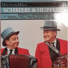 Schneewalzer En 11 Andere Accordeon-successen Van Schriebl & Hupperts