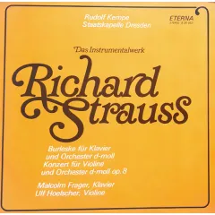 Burleske Für Klavier Und Orchester D-moll / Konzert Für Violine Und Orchester D-moll Op. 8