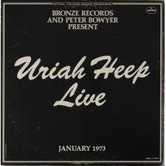 Uriah Heep Live 2LP Сильное повреждение конверта