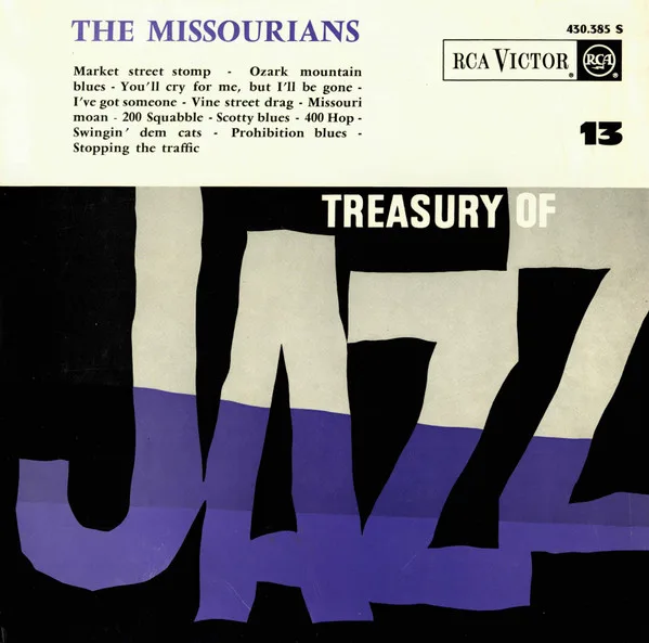 The Missourians — Treasury Of Jazz N° 13 1962 FR