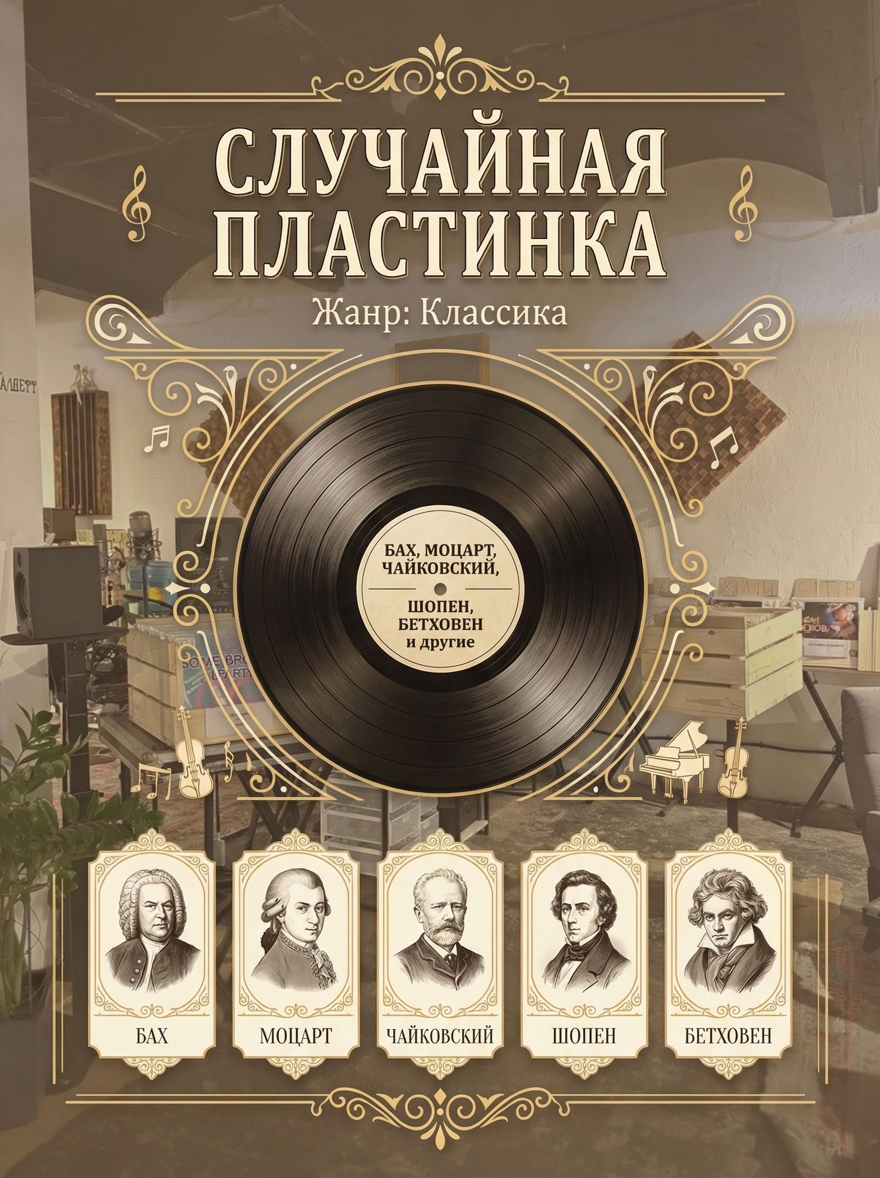 Случайная виниловая пластинка. Жанр: Классика